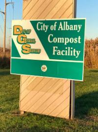 Compost Facility Sign